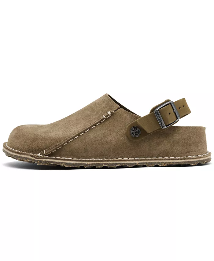Женские замшевые клоги Lutry 365 от Finish Line Birkenstock, коричневый/бежевый — фото 3