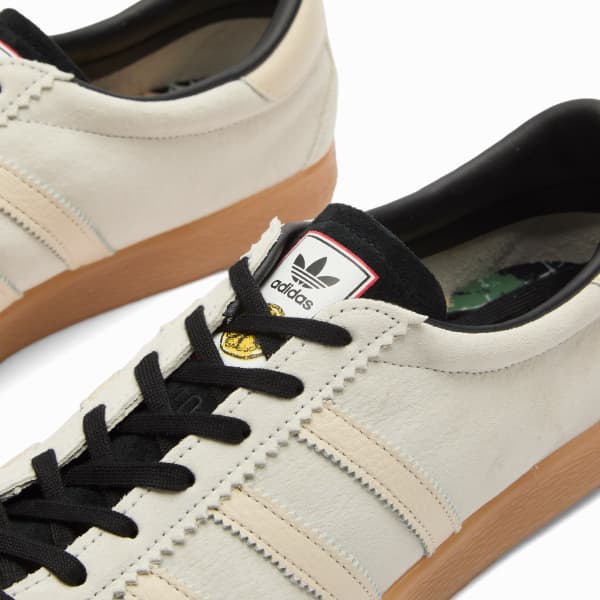 Adidas X stone roses tobacco кроссовки, crystal белый/chalk белый/core черный — фото 3