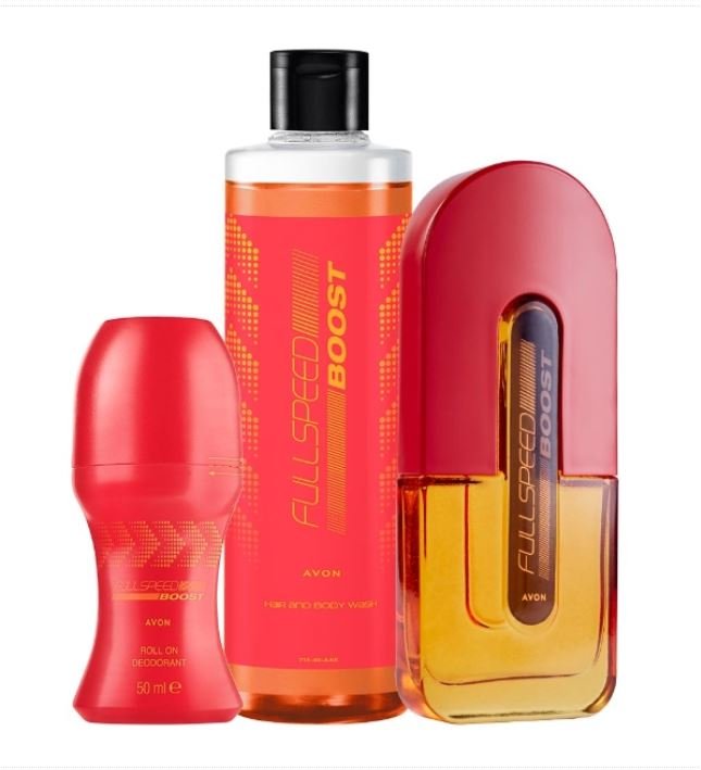 

Avon, Набор косметики Full Speed Boost, 3 шт.