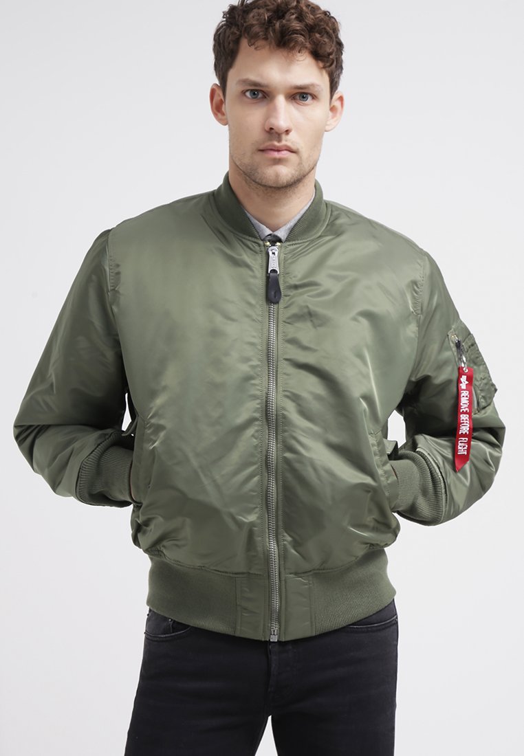 

Куртка-бомбер Alpha Industries PLUS MA, цвет Sage Green