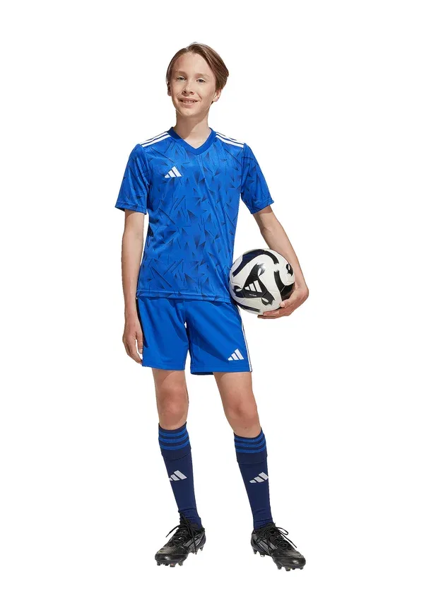 Футболка спортивная Adidas Performance, синяя — фото 2