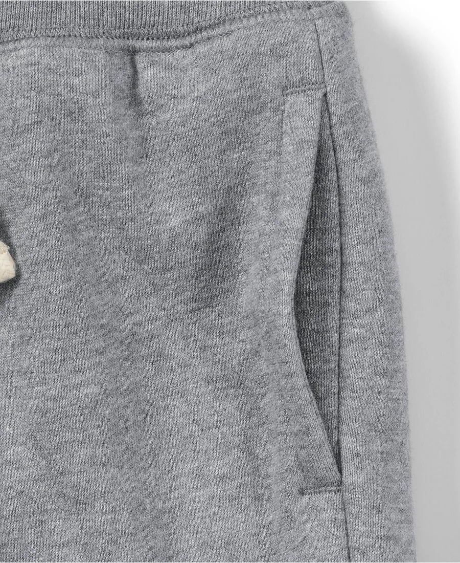 Спортивные штаны для девочек в школьной форме Lands' End, Pewter Heather — фото 3