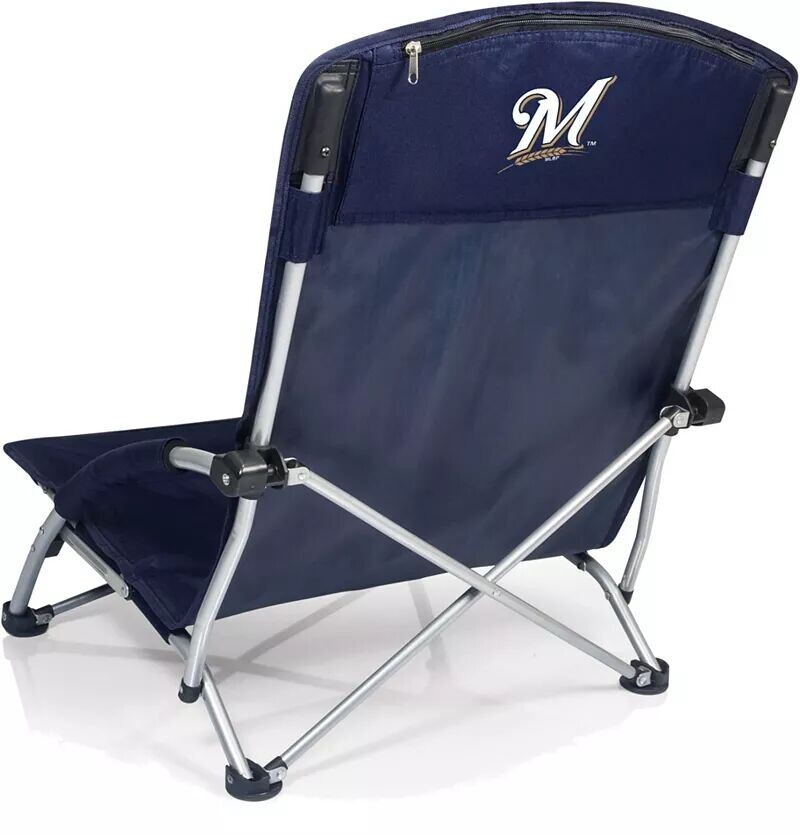 

Picnic Time Milwaukee Brewers Tranquility Пляжное кресло с сумкой для переноски