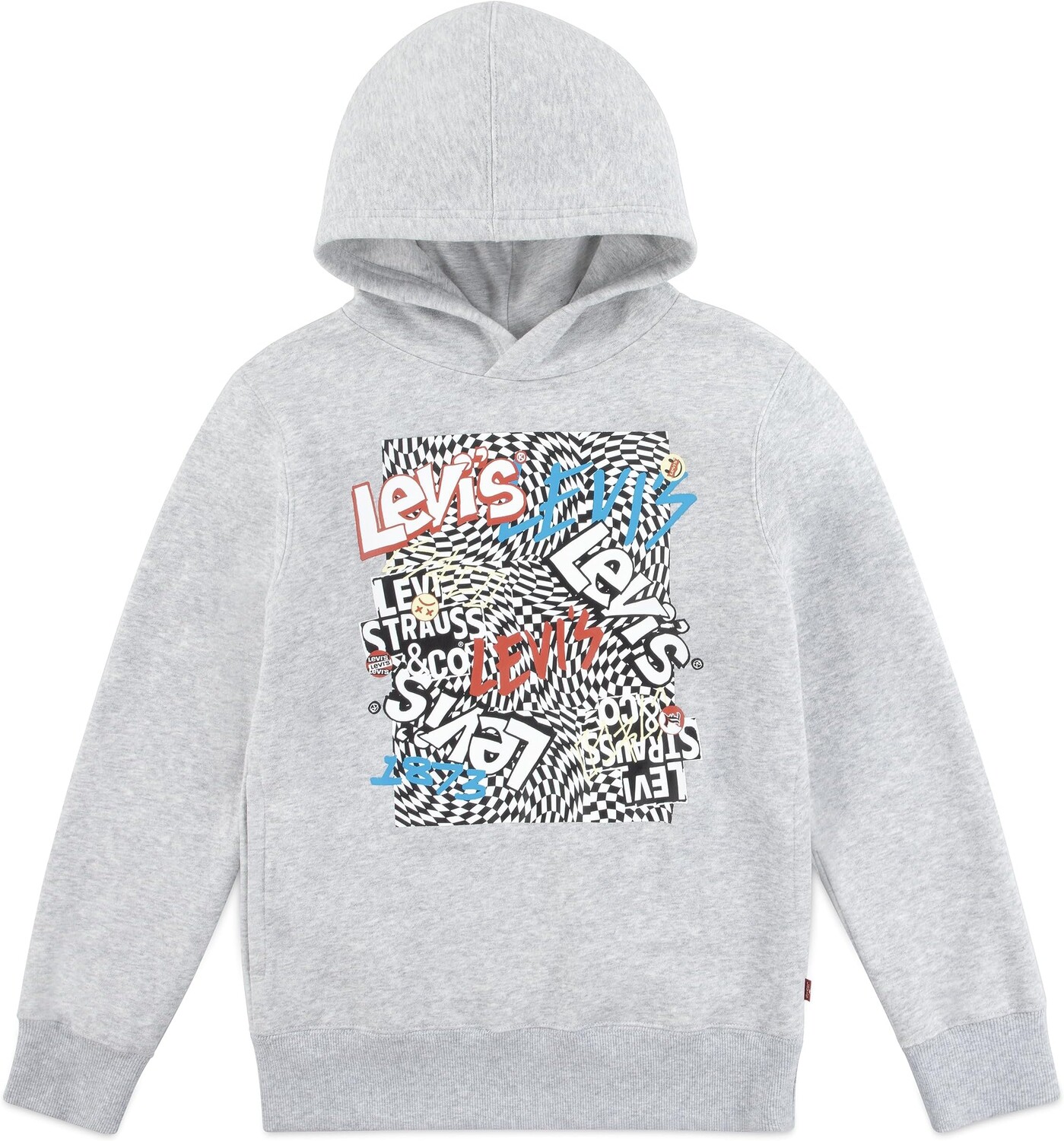 

Худи Levi'S Graphic Pullover Hoodie, цвет Light Gray Heather