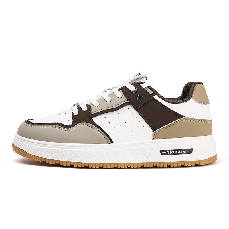 

Sportful Низкие скейтерские кросcовки мужские бело-коричневые, цвет White Brown