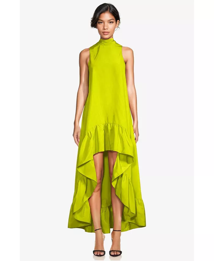 

Женское платье макси Yolanda High-Low One33 Social, зеленый