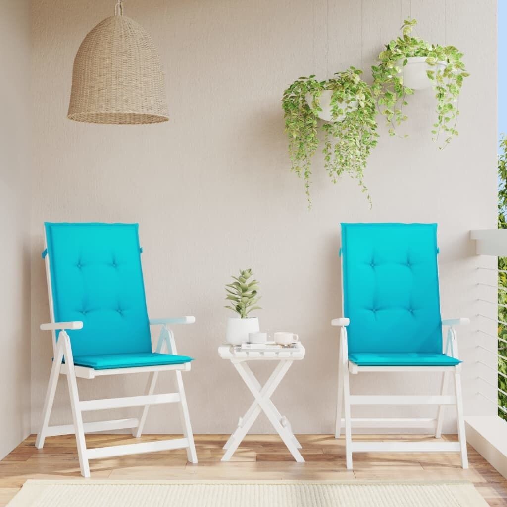 

Подушки с высокой спинкой The Living Store 2 шт. Ткань Бирюза., бирюзовый