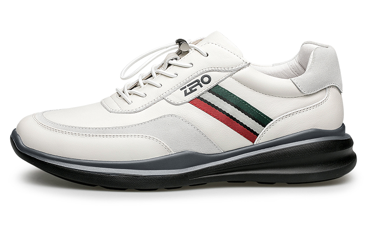 

Кроссовки мужские низкие бело-черные ZRO