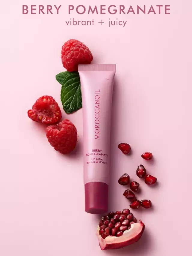 Бальзам для губ Moroccanoil, Berry Pomegranate — фото 2