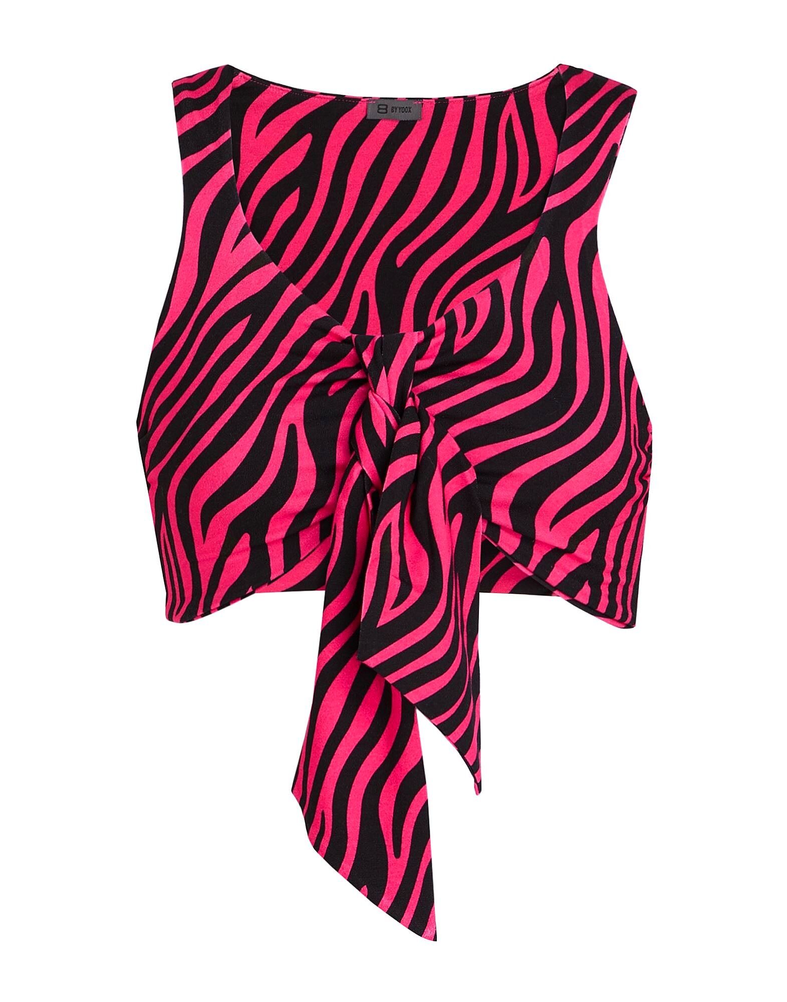 

Кроп-топ 8 By Yoox, фуксия