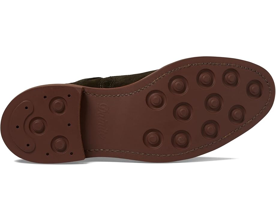 Оксфорды Allen Edmonds Strandmok Cap Toes, цвет Hunting Green Suede — фото 3