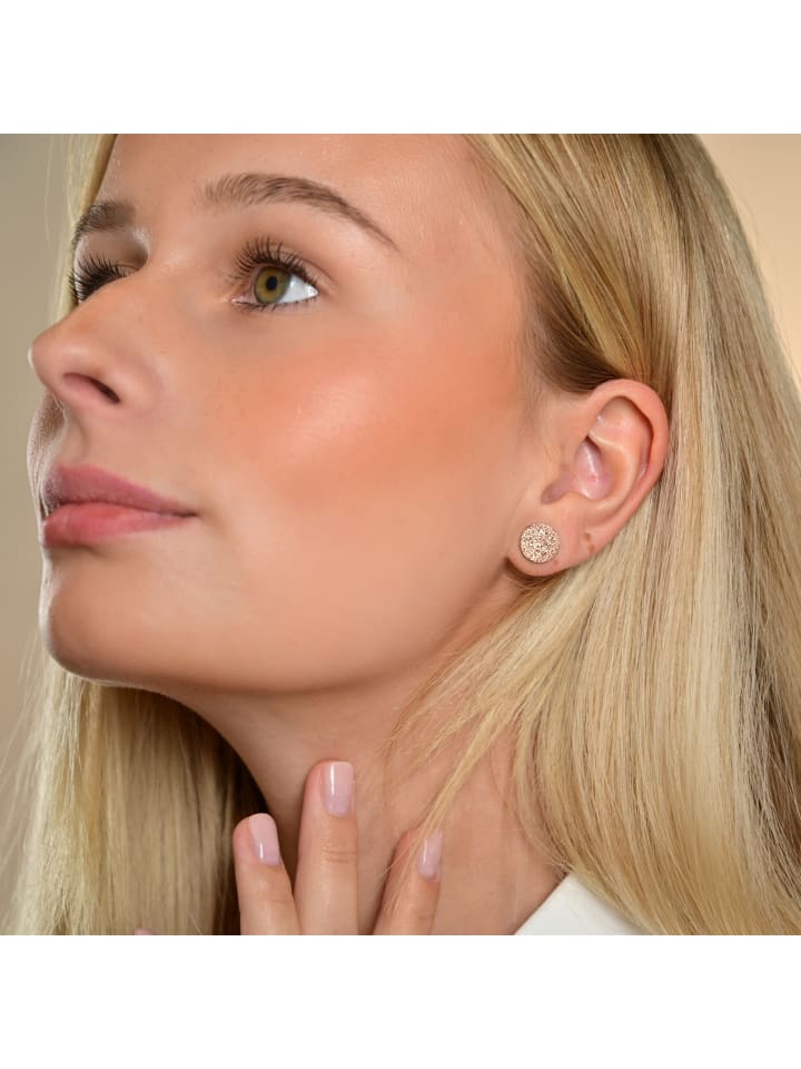 

Adeliás Женские серьги - серьги-гвоздики из нержавеющей стали в золотом исполнении