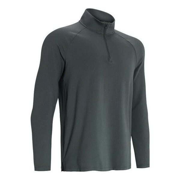 

Футболка meridian quarter zip pullover 'grey' Under Armour, серый