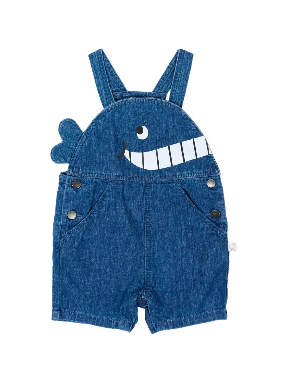 Ромпер с аппликацией Stella McCartney Kids, синий