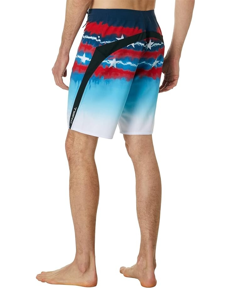

Шорты для плавания O'Neill Superfreak 20" Boardshorts, цвет Red/White/Blue