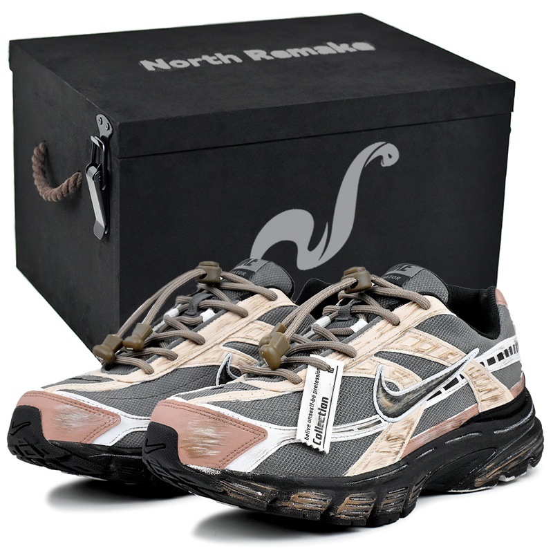 

Nike Абразивостойкие низкие беговые кроссовки Initiator для мужчин серо-розовые - Wilderness Adventure-Box 4, цвет Wilderness Adventure-Box 4