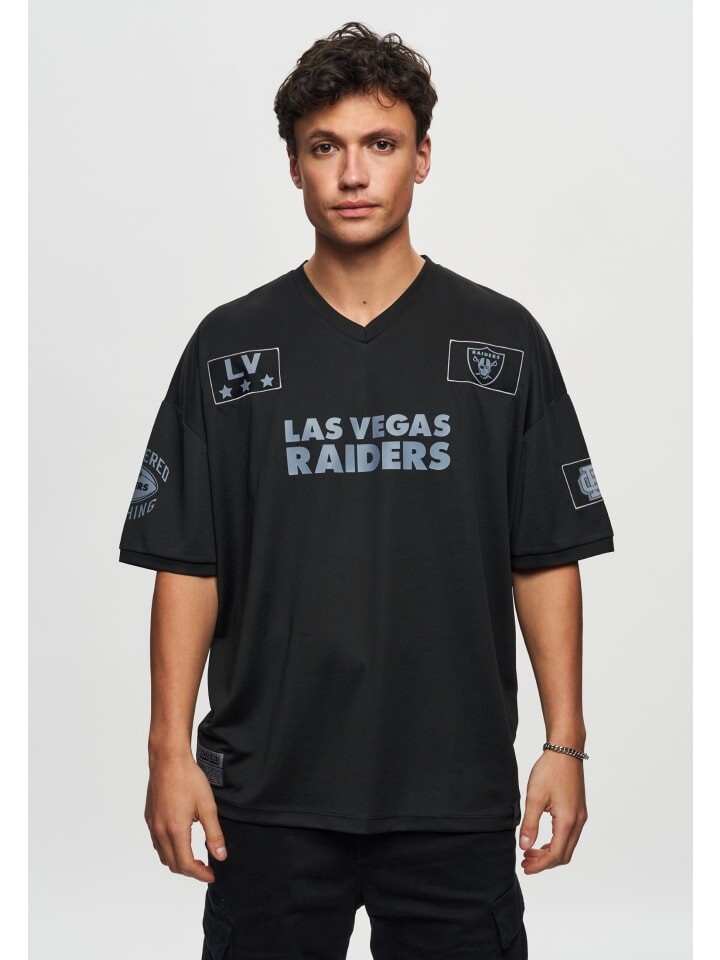 

Футболка Re:Covered T-Shirt NFL Raiders LV 20 Oversized, черный
