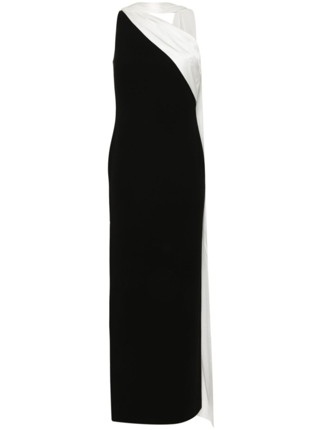 

Roland Mouret платье макси на одно плечо, черный