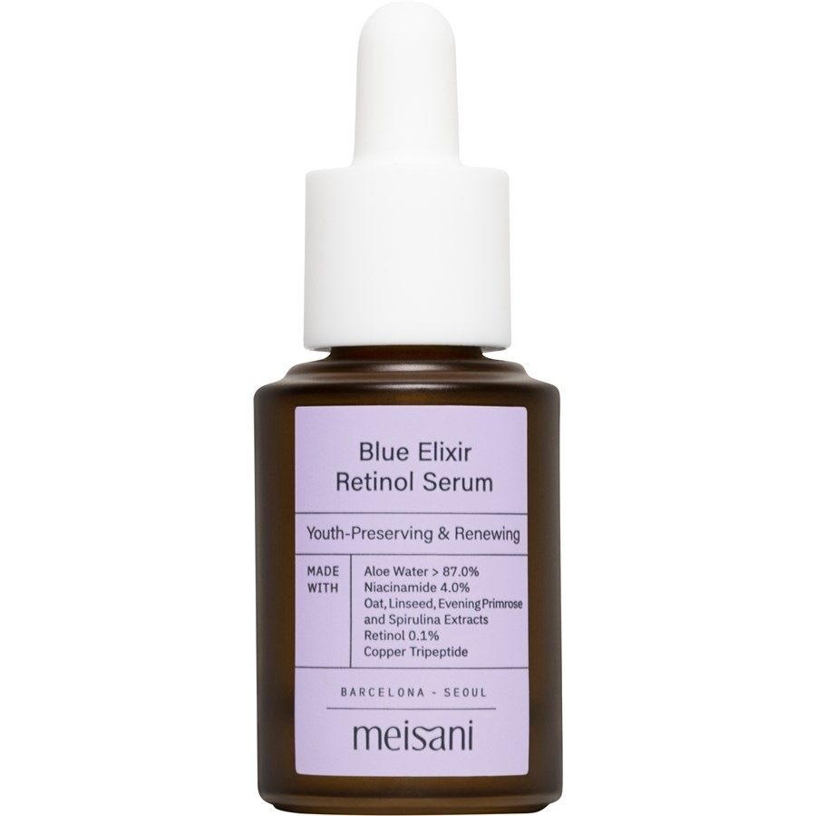 

Сыворотка для лица blue elexir retinol serum Meisani, объем 15 мл