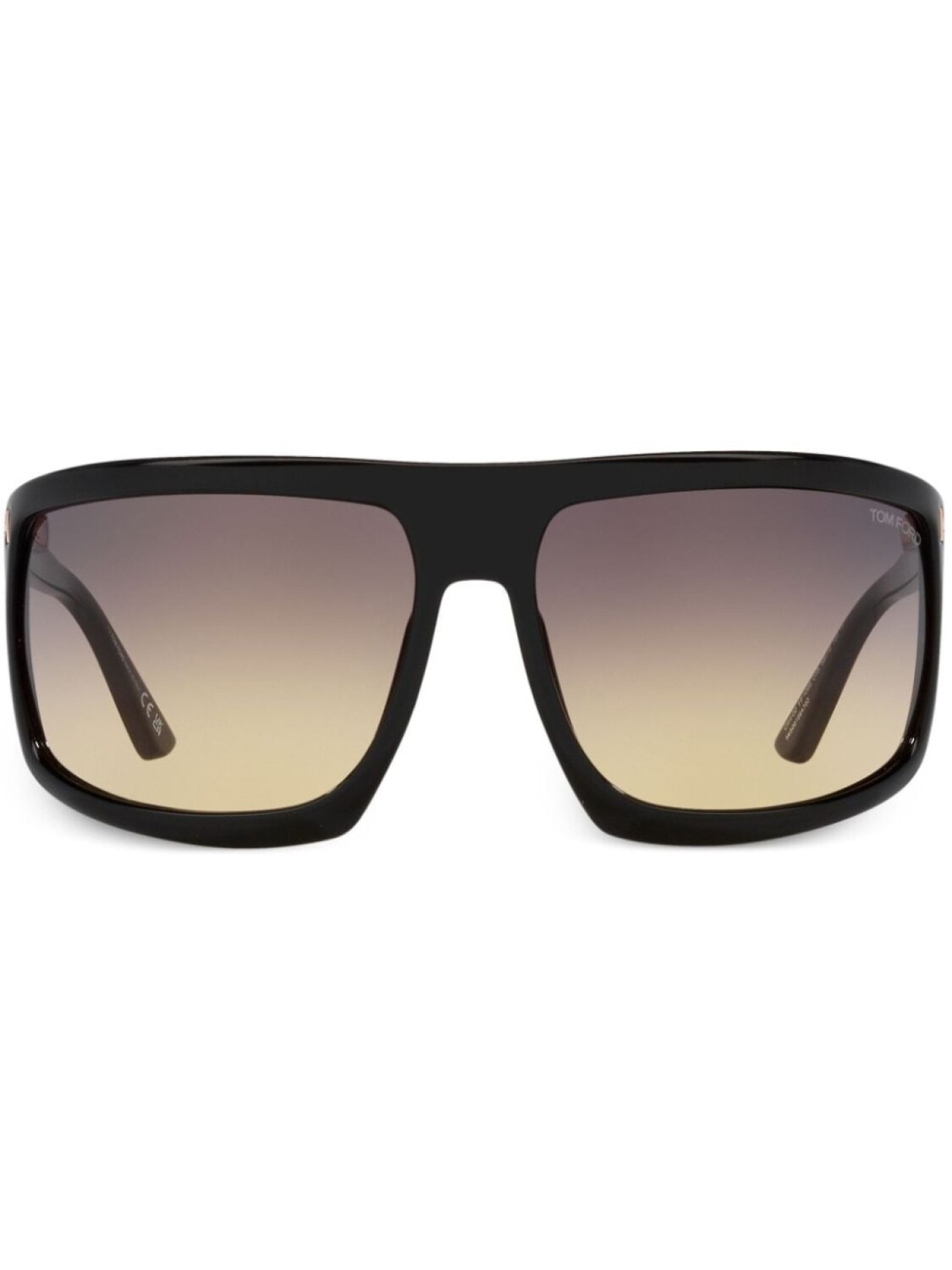 

TOM FORD Eyewear солнцезащитные очки Clint-02, черный