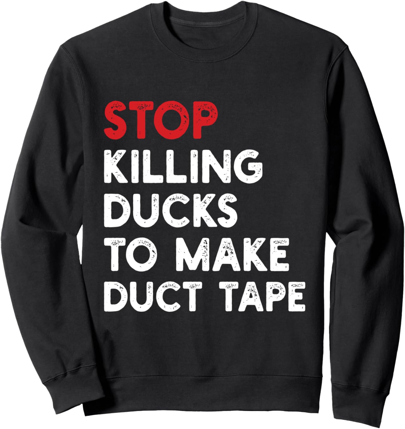 

Толстовка, Забавная саркастическая надпись на толстовке: «Прекратите убивать уток, чтобы сделать скотч» Madapes: The Funny Sarcastic Saying Syndicate, черный