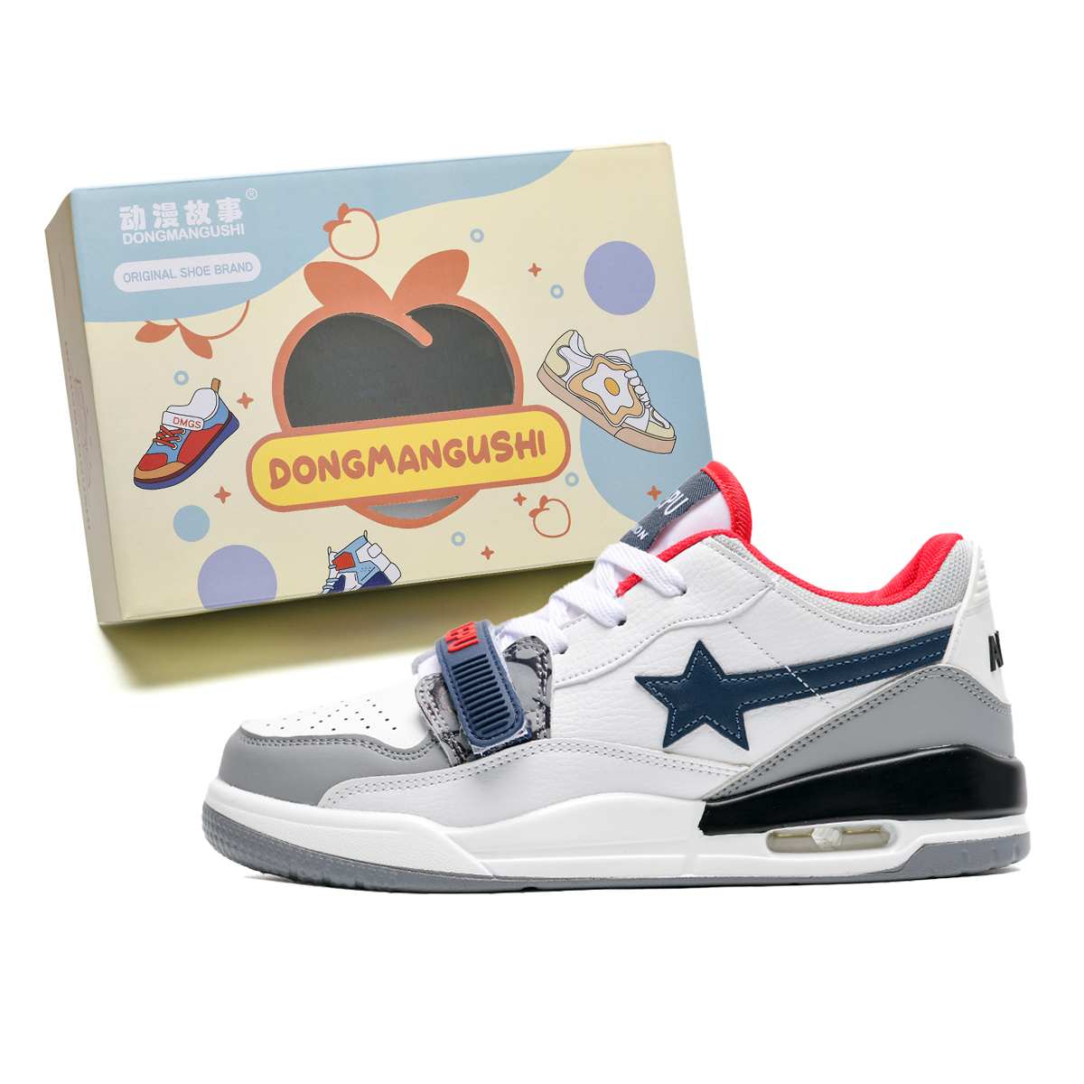 

Кроссовки Anime story Skateboarding Shoes Unisex Low-top, розовый