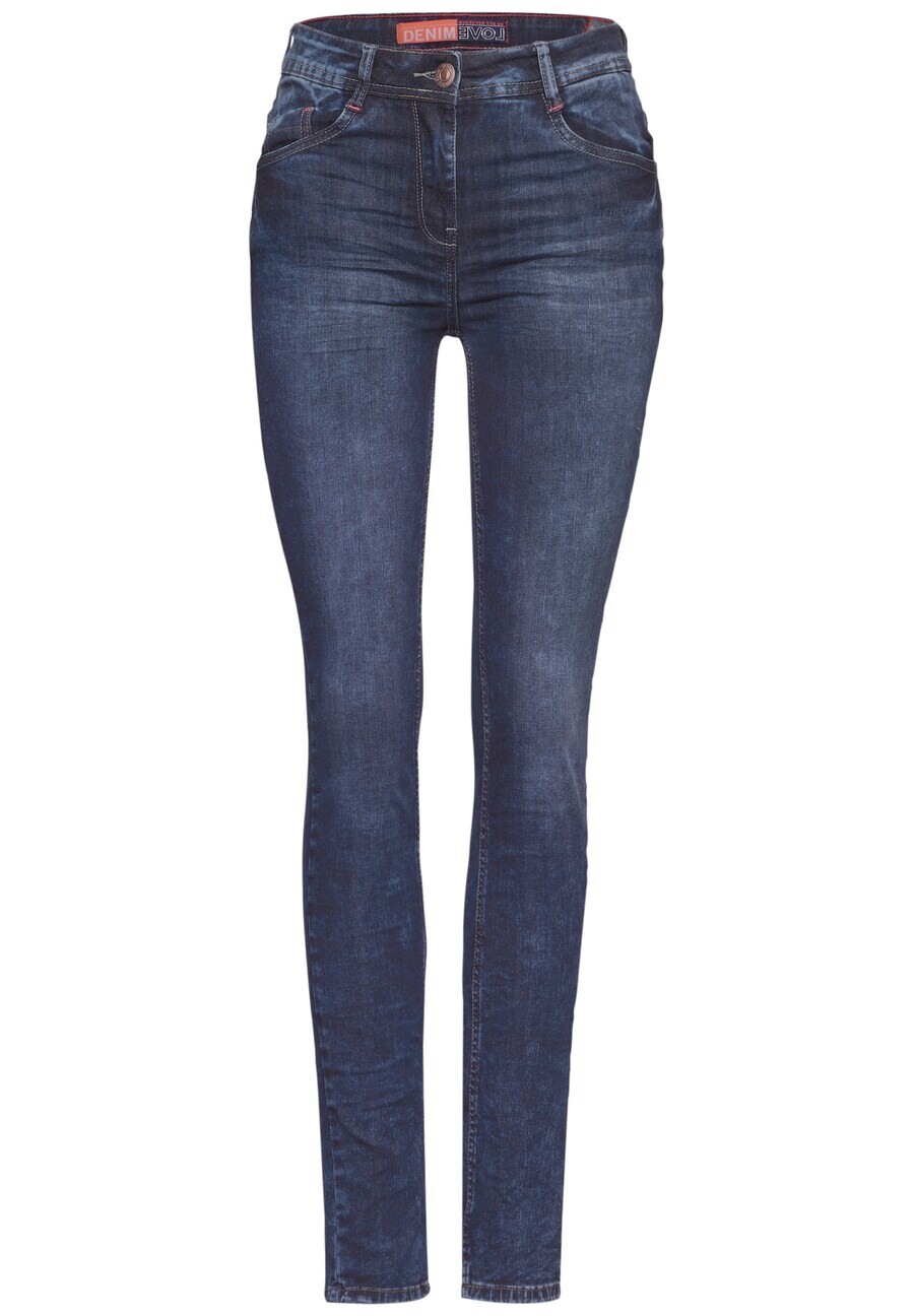 

Джинсы CECIL Slim fit Jeans, синий деним