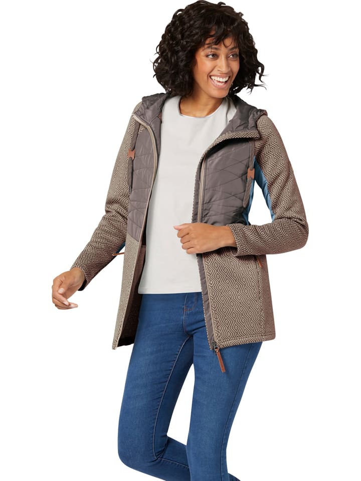 

Флисовая куртка WITT WEIDEN, цвет braun/beige