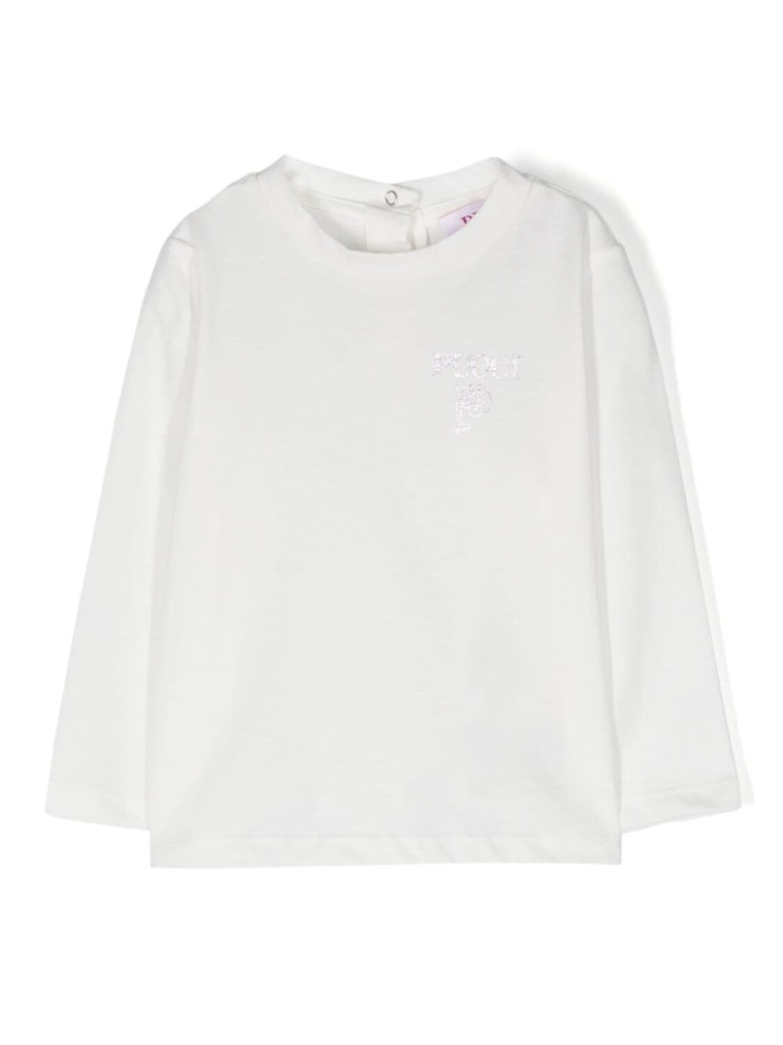

Pucci футболка с логотипом, белый