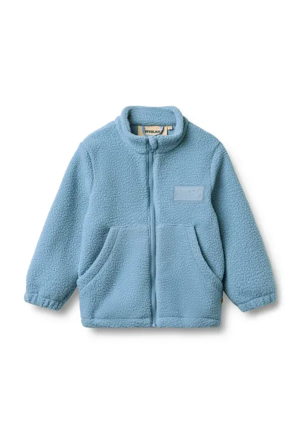 Флисовая куртка Wheat, faded denim, выцветший деним