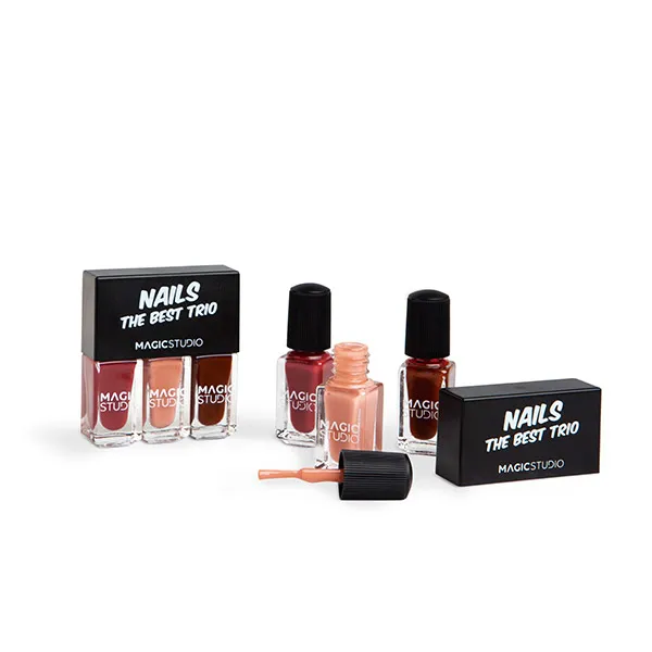 

Набор из трех лаков для ногтей The Best Trio Nails Magic Studio, 1 UD