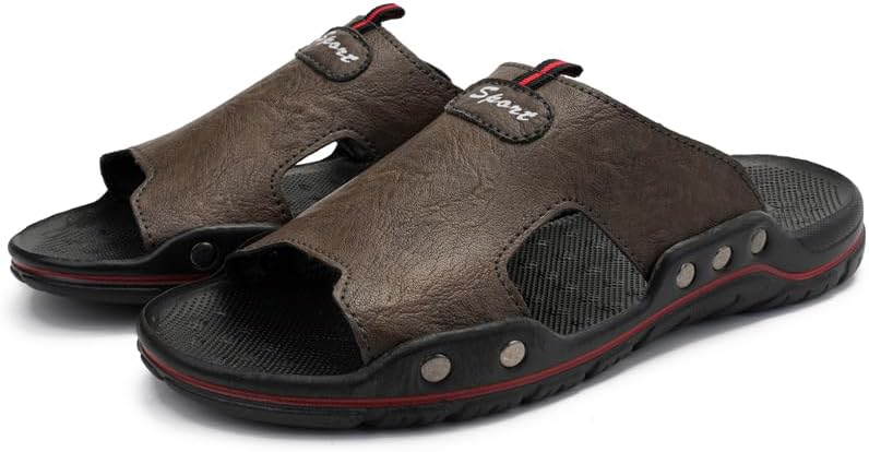 

Мужские летние повседневные сандалии AQIXIDX, летняя спортивная пляжная обувь, удобные дышащие сандалии с открытым носком для ходьбы, хаки