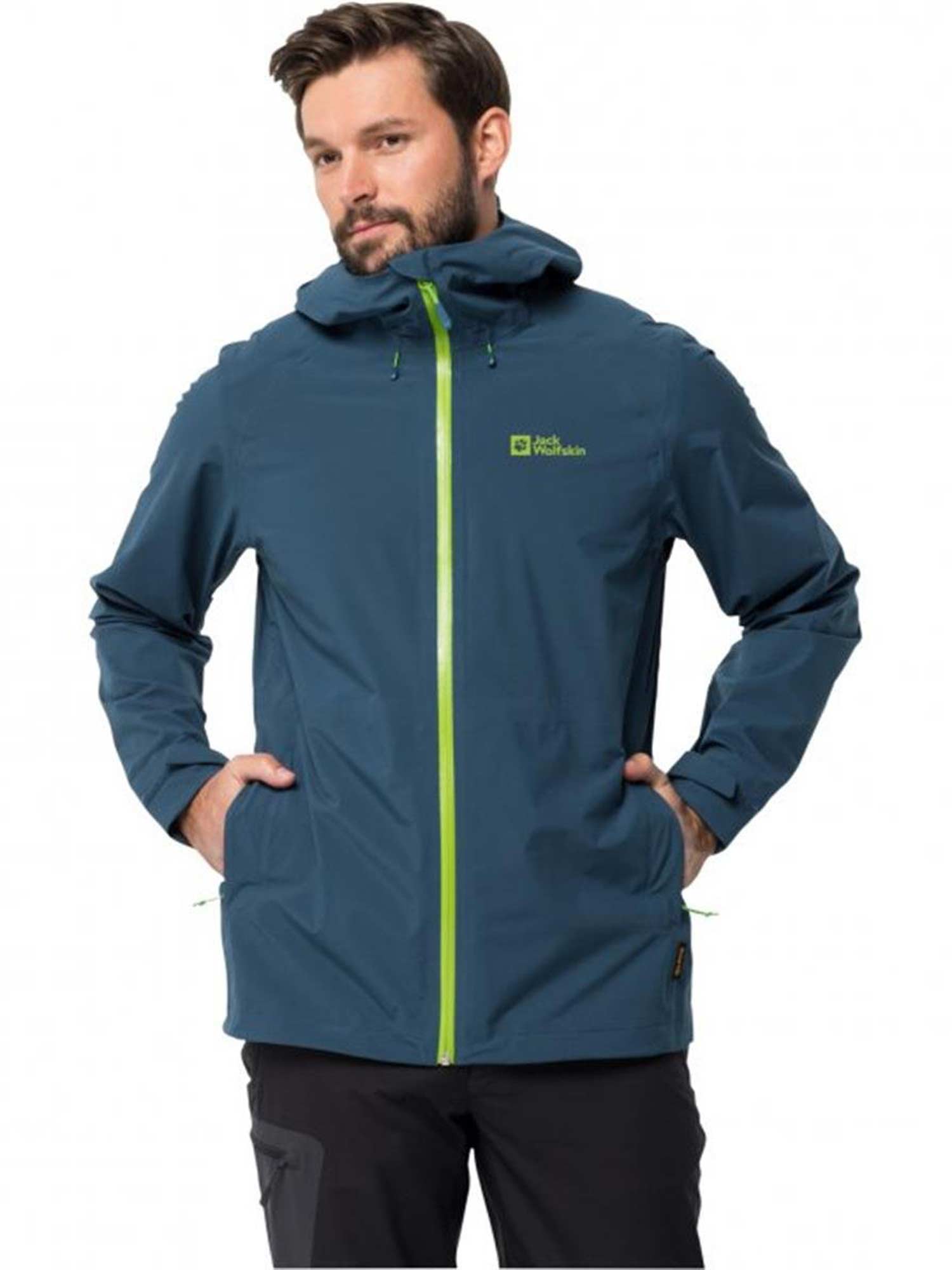 

Куртка Jack Wolfskin FELDBERG HOODY M, синий