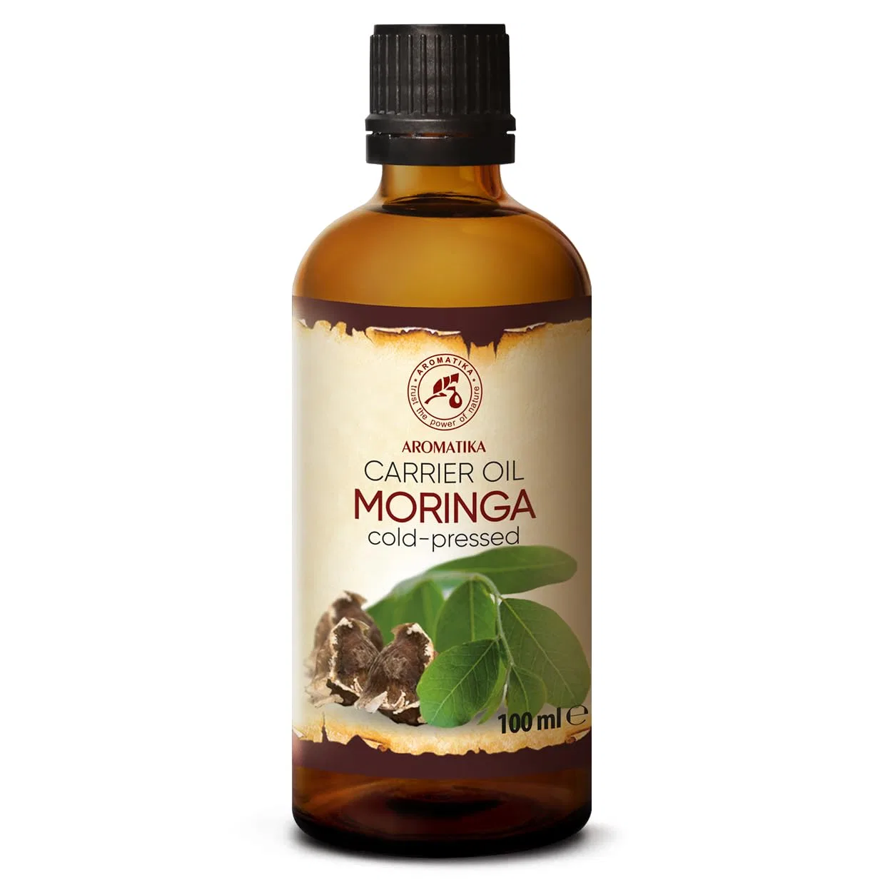Масло моринги холодного отжима для ухода за кожей, телом, волосами и ногтями Aromatika Trust The Power Of Nature