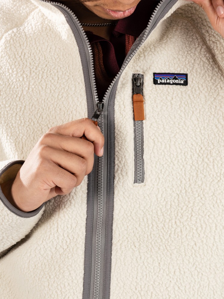 Зимняя куртка Patagonia Retro Pile Jacke, pelican — фото 4