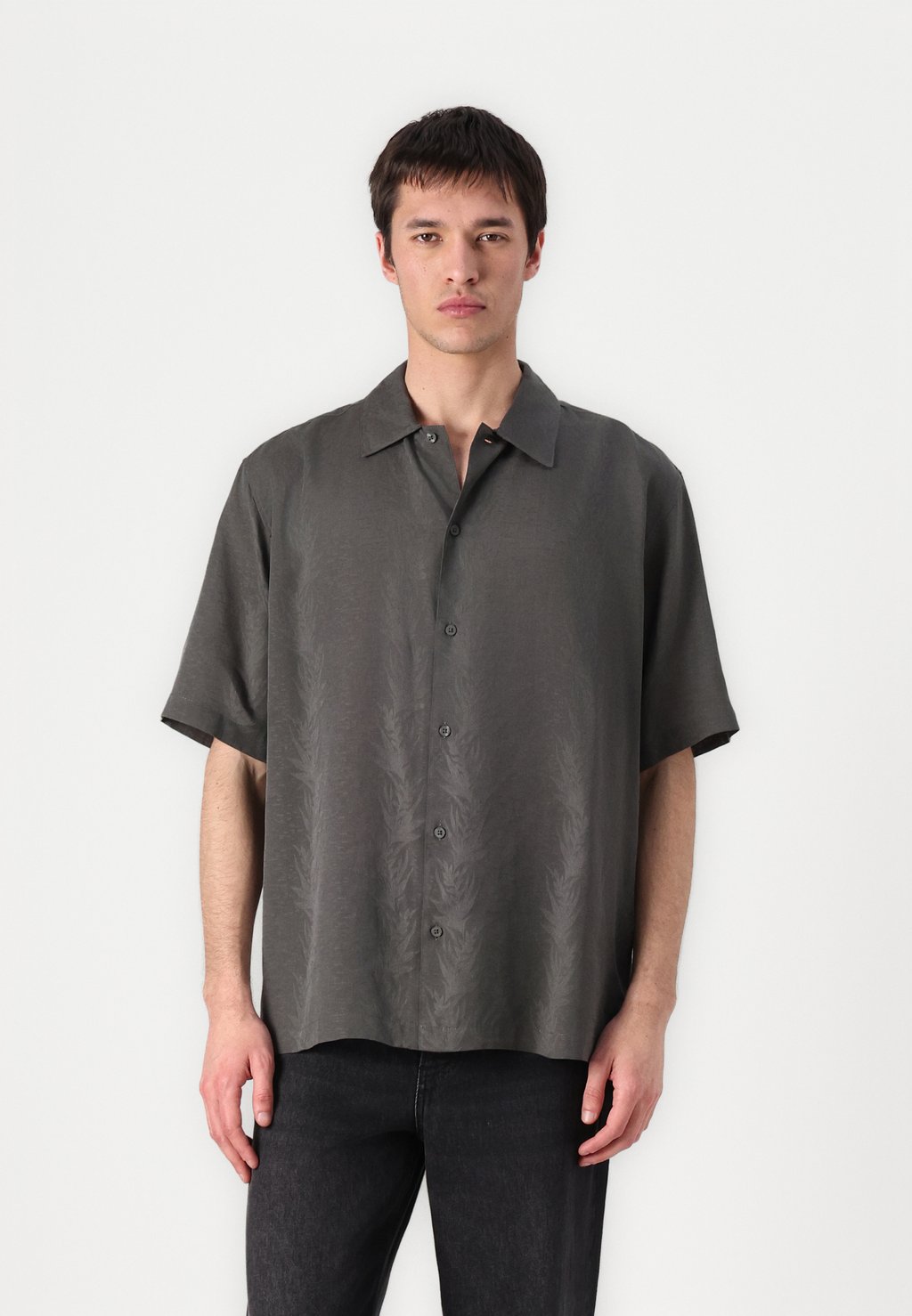 

Рубашка AYO SHIRT Samsøe Samsøe, темно-зеленый