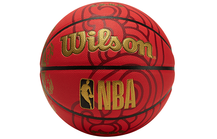 

Wilson Баскетбольный мяч NBA PU красный размер 7 тренировочный унисекс