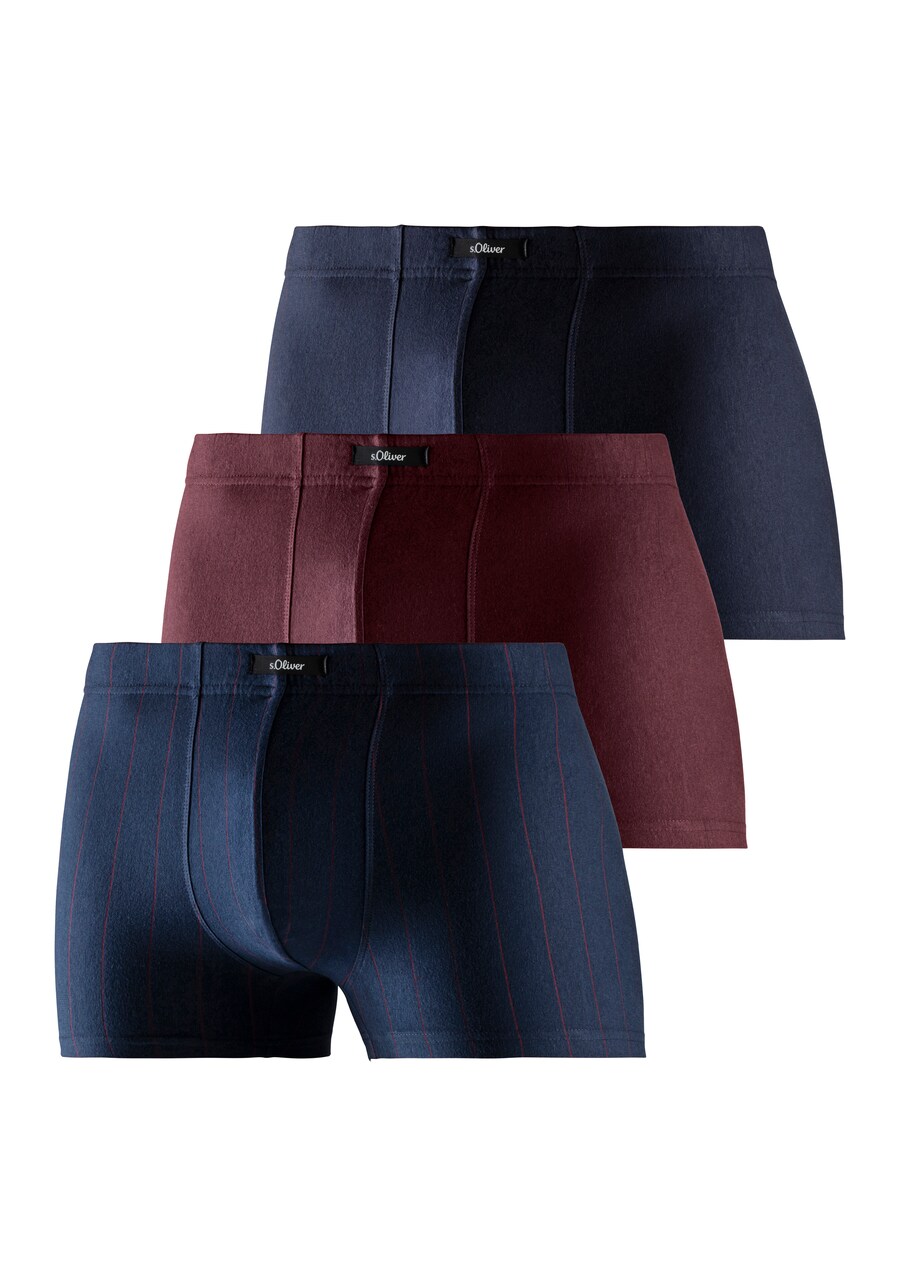 

Боксерские шорты s.Oliver, цвет marine blue/Bordeaux
