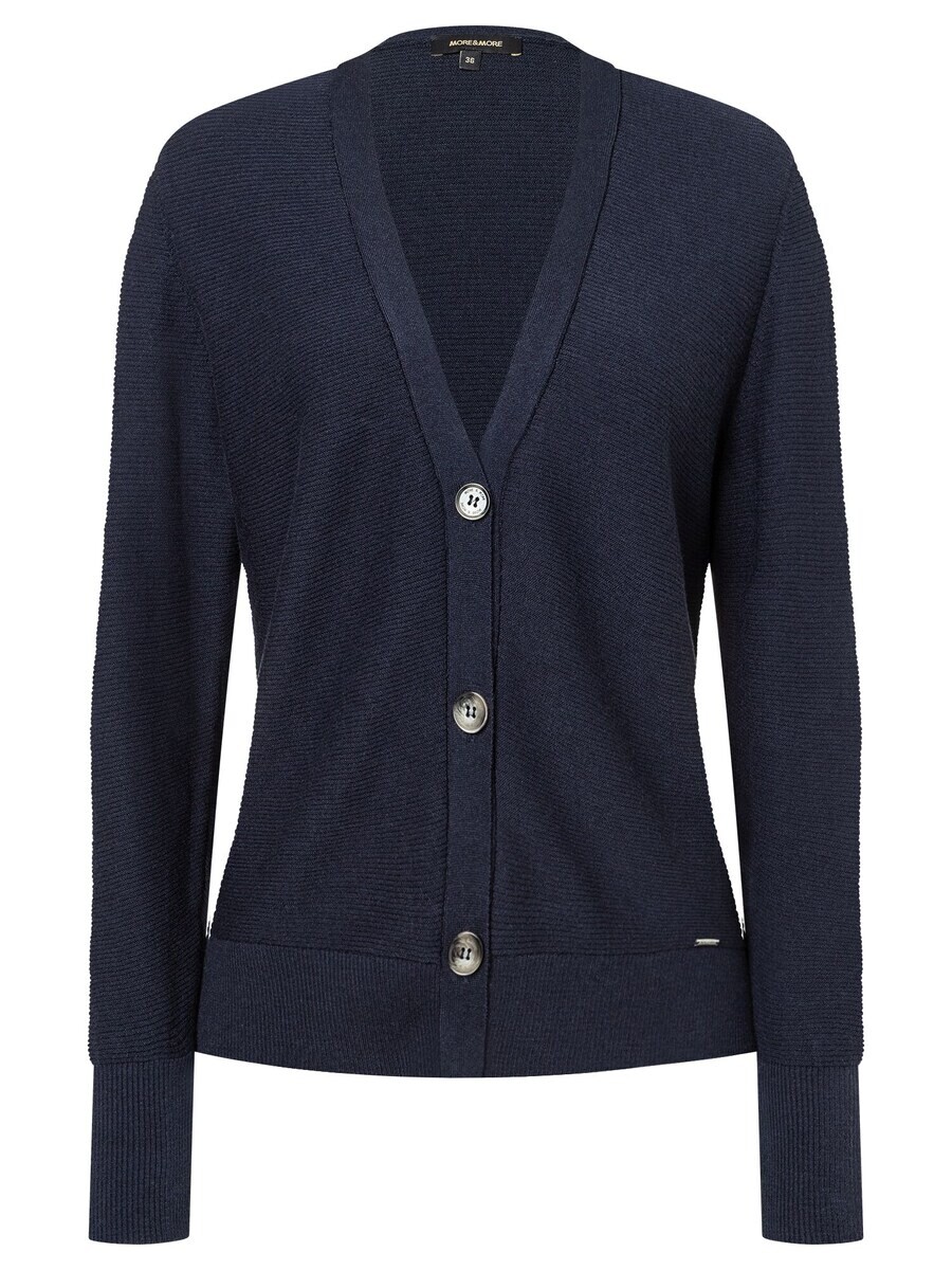 

Вязаный кардиган MORE & MORE Knit Cardigan, морской синий