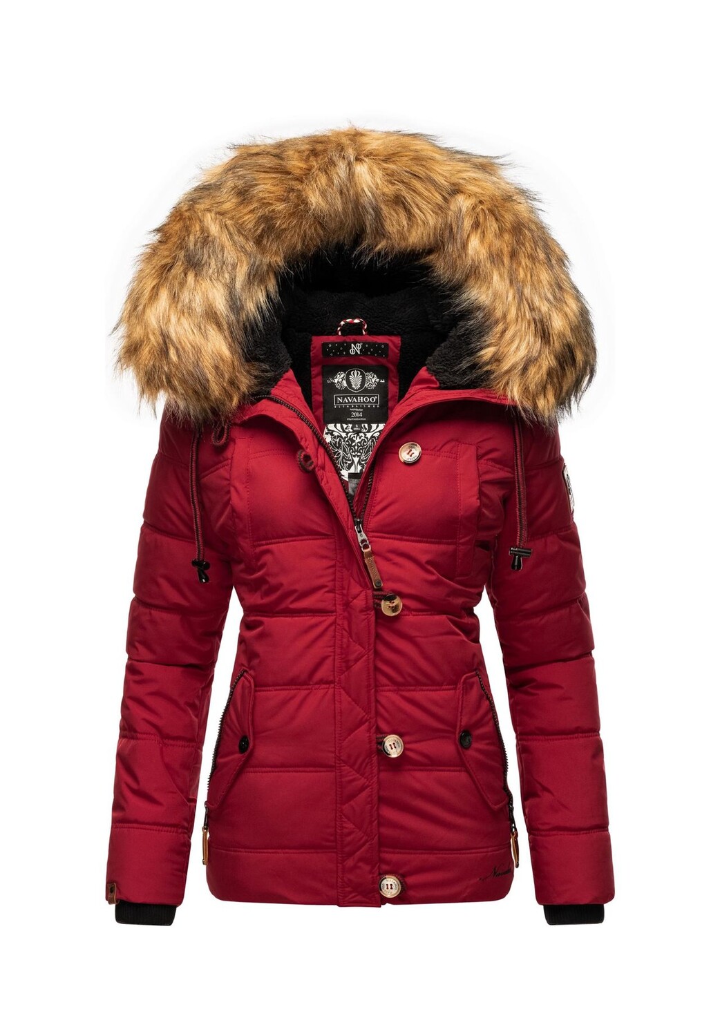 

Зимняя куртка Зоя NAVAHOO, цвет Blood Red