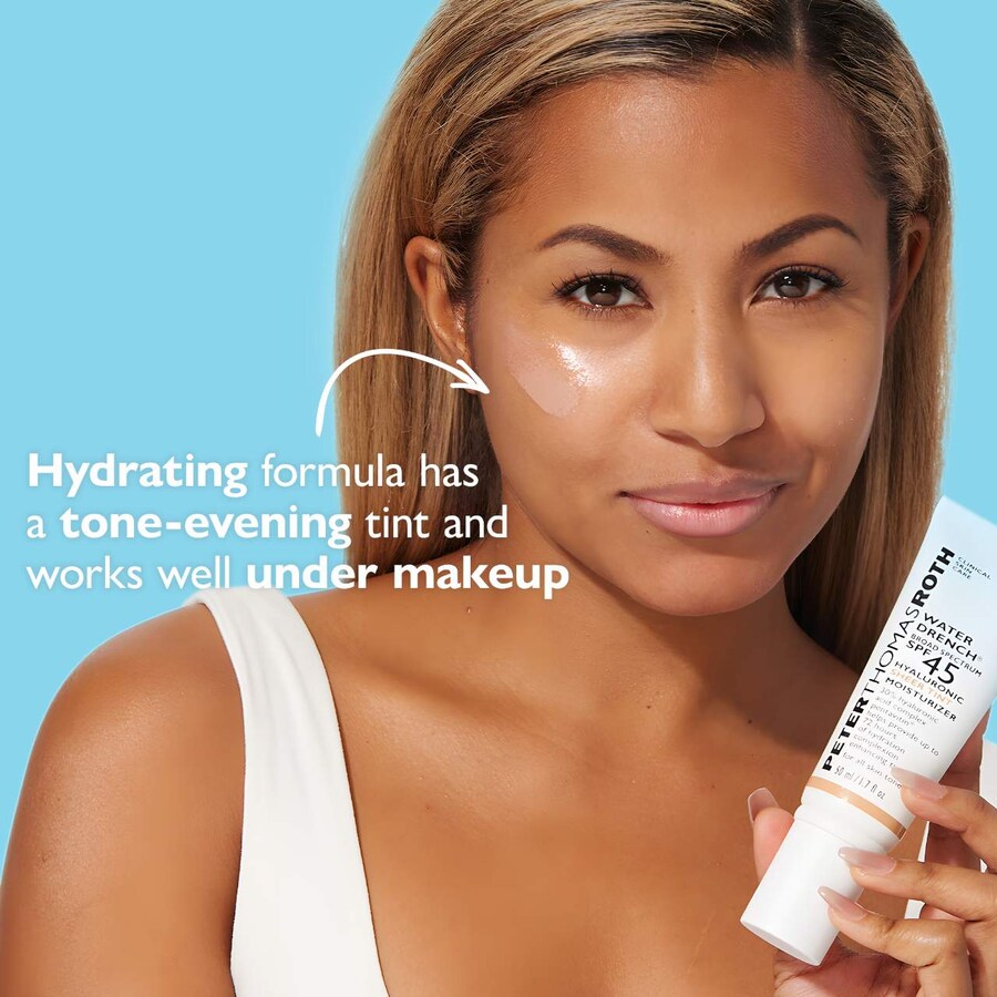 Патчи под глаза Peter Thomas Roth — Увлажняющий Water Drench Broad Spectrum SPF 45 с гиалуроновой кислотой и легким, 20 мл — фото 4