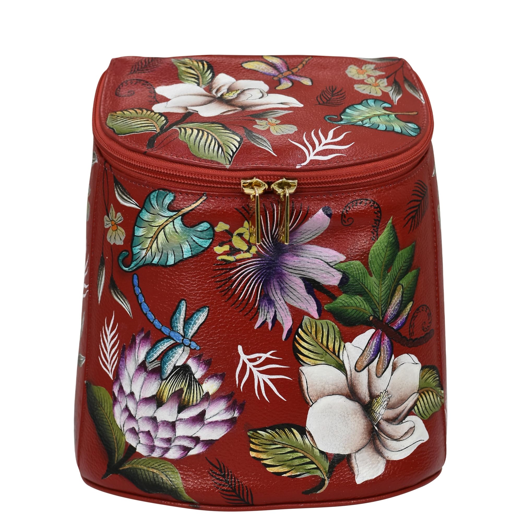 

Кошелек Anuschka 685 Top-Zip Backpack, цвет Crimson Garden