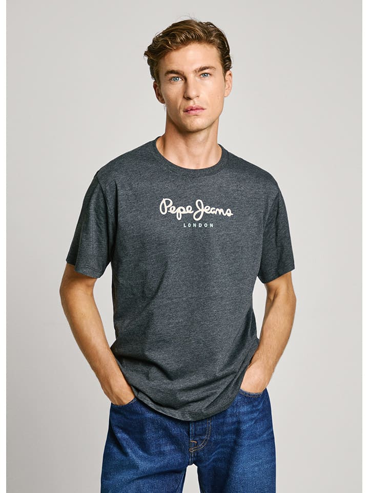 

Футболка Pepe Jeans, антрацит