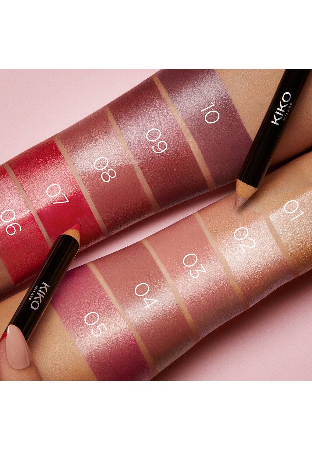 

Карандаш для губ Smart Fusion Creamy Lip Crayon KIKO Milano, жемчужно-золотой