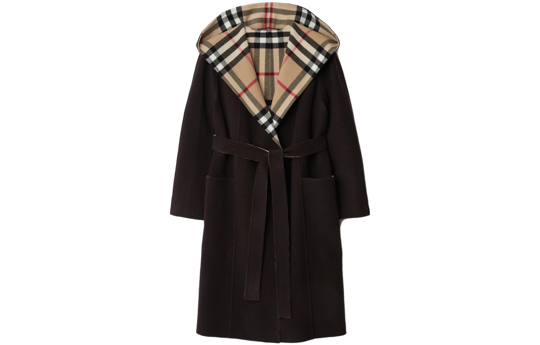 

Burberry Женское черное пальто Black, Black