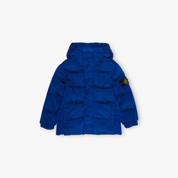 

Куртка Stone Island с капюшоном, синий