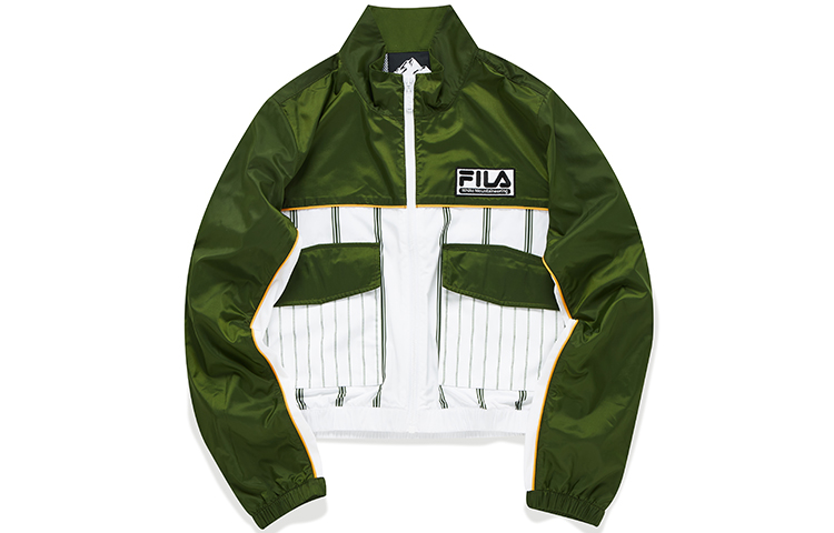 

White Mountaineering Hakusan L Collaboration Collection Ветровка для женщин Forest Jasper Fila Fusion