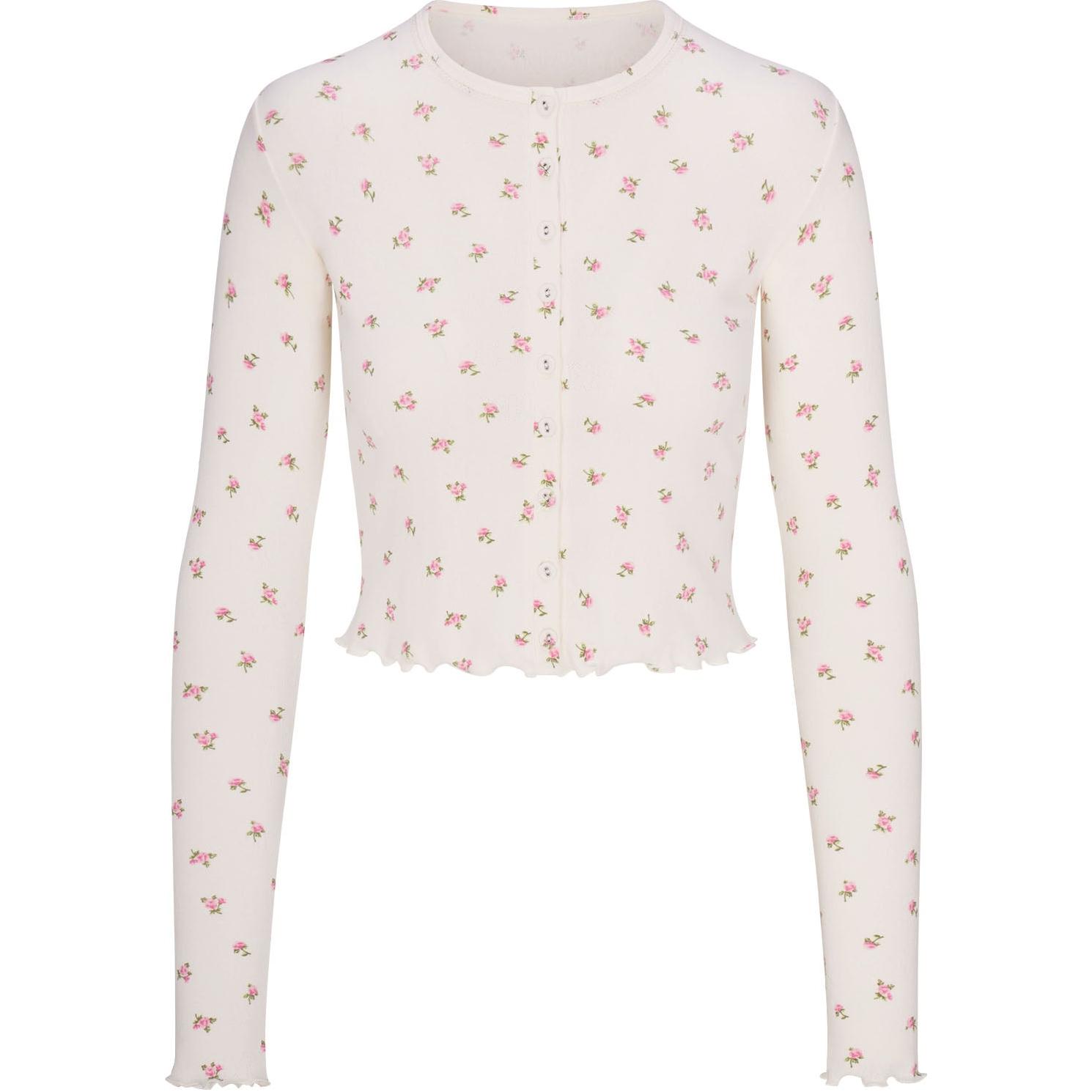 

Skims Футболка Valentine's Day Collection Women's Marble Pink Rosebud Print, Розовый, Skims Футболка Valentine's Day Collection Women's Marble Pink Rosebud Print