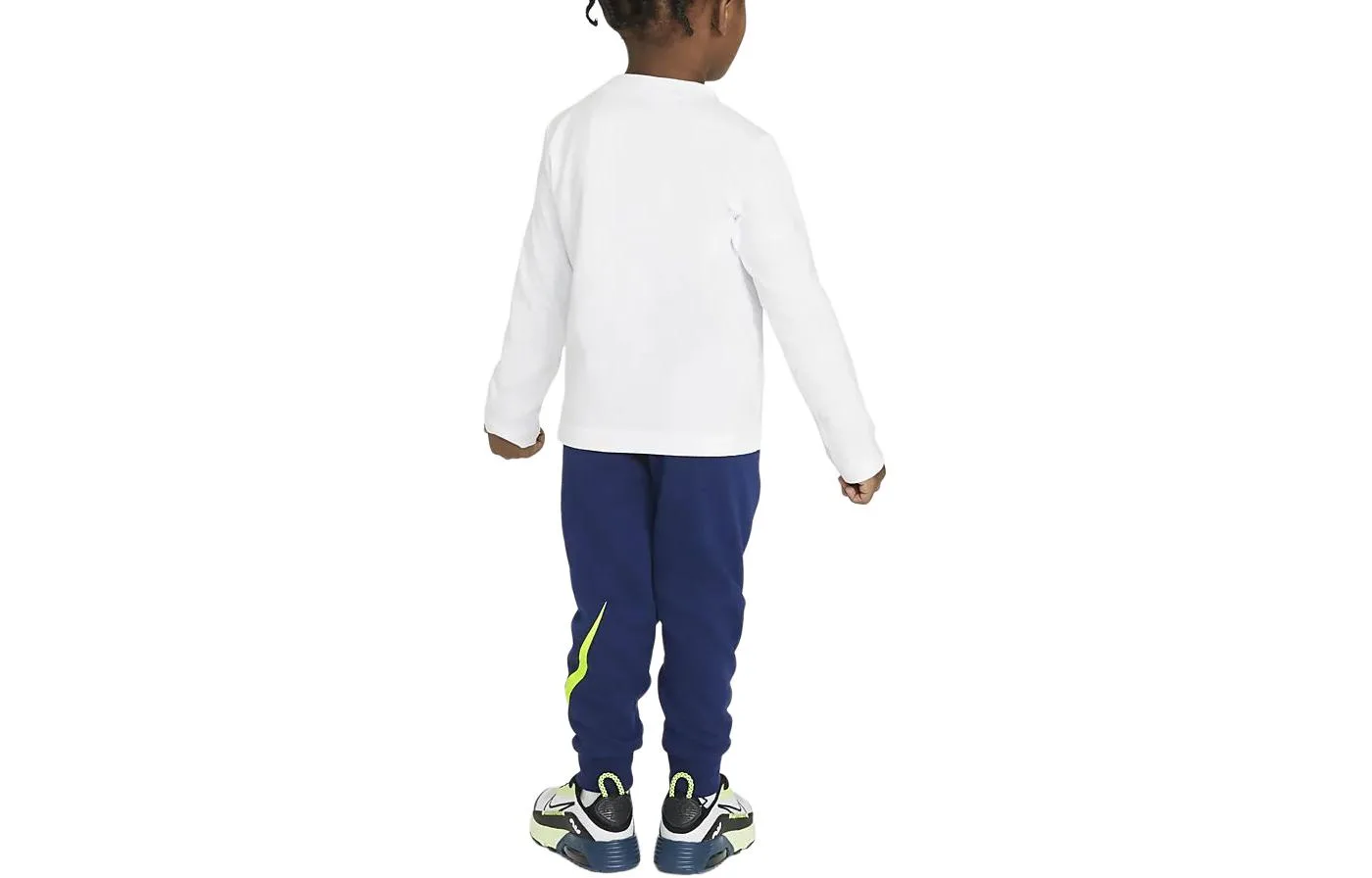 Повседневная спортивная одежда Just Do It для малышей Nike, White+Blue — фото 3