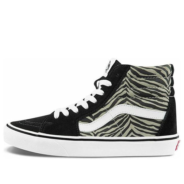 

Кроссовки sk8-hi canvas sneakers black/white Vans, черный